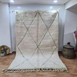 Handmade wool Berber rug 250x150 cm
