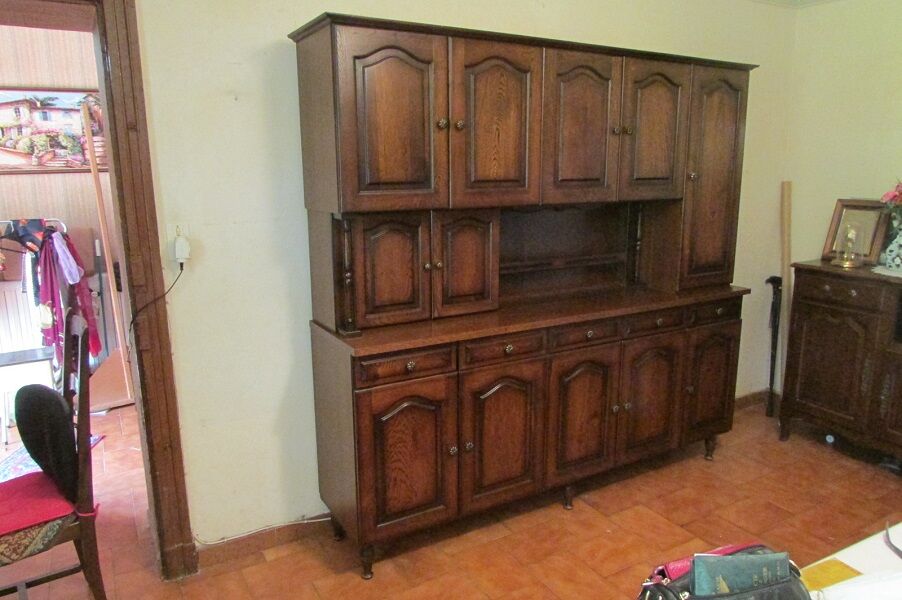 Oak kitchen buffet from the 70s and 80s