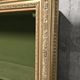 Vintage wall shelf with moulded gold frame – 74 × 106 cm