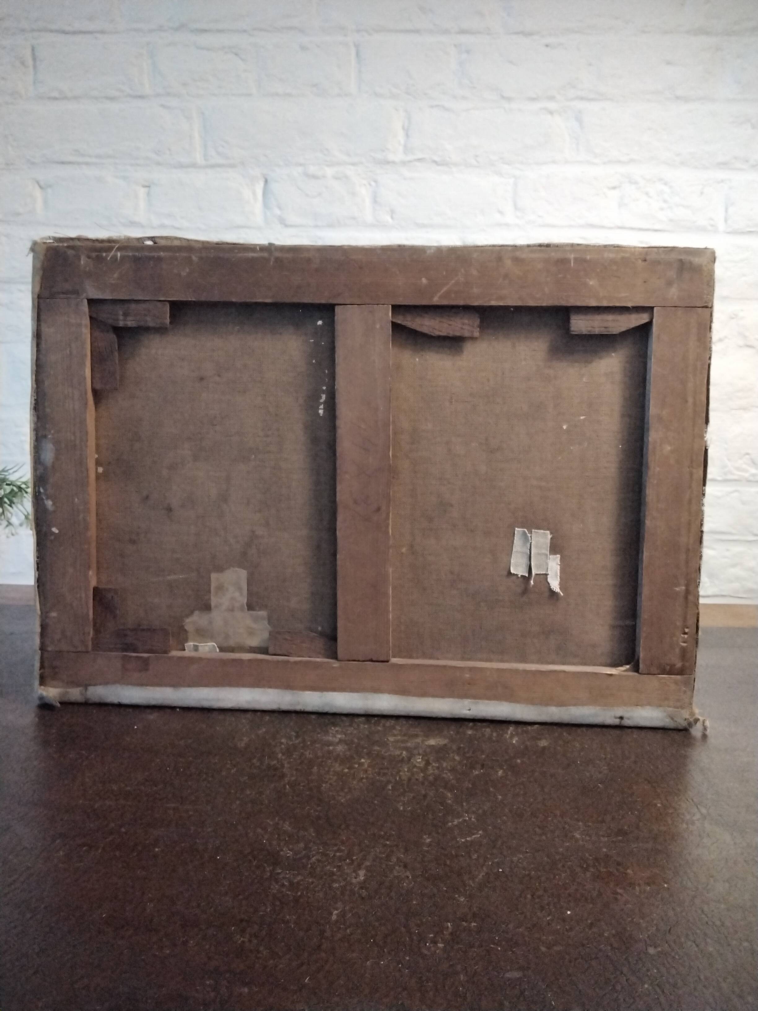 Oil on canvas still life