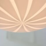 Vintage Italian Swirl Globe Pendant Lamp, 70s