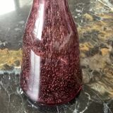 Mouth-blown glass vase Dimension: height -28 cm- diameter low-11cm-