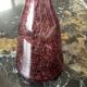 Mouth-blown glass vase Dimension: height -28 cm- diameter low-11cm-