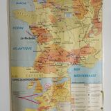 Carte scolaire ancienne