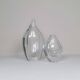 Modern Scandinavian glass vases Orrefors Erika Lagerbielke, Sweden
