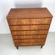 Vintage danish chest of drawers 1960's