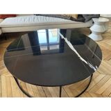 Marble coffee table