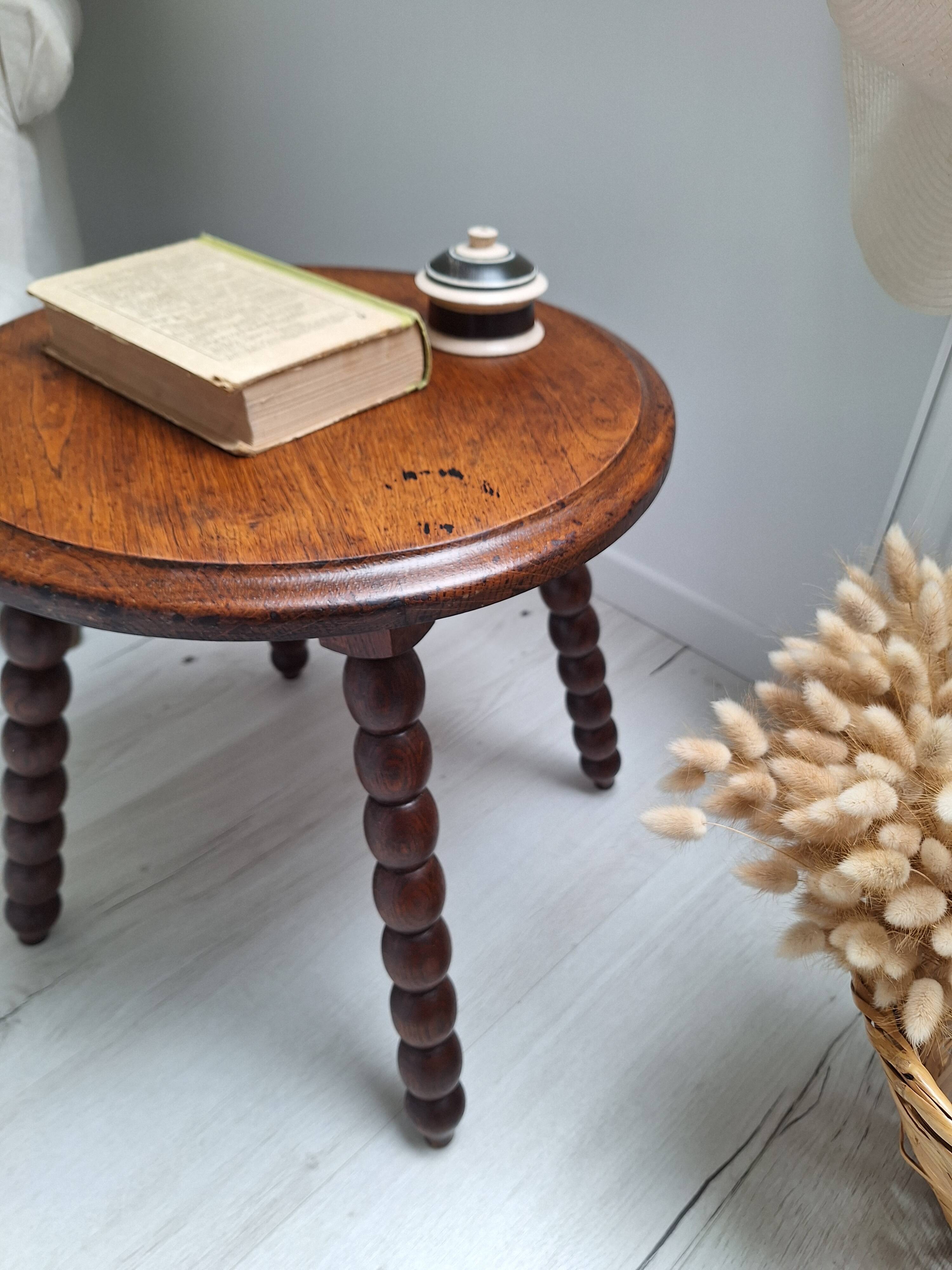 Spool Leg Coffee Table