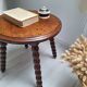 Spool Leg Coffee Table