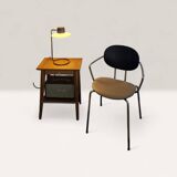 Lampe de table AJ Oxford - Arne Jacobsen 1963 - Acier noir et verre so