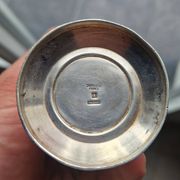Master Silversmith: Gallia for Christofle - Silver-plated metal cup