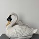 Ceramic swan planter