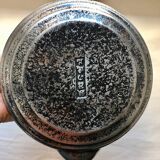 Théière fonte argenté