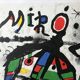 Poster in lithograph by Joan Miro, Galerie Maeght, 1978