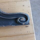 Old carved wooden pediment
