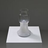 Glass Italian table lamp, 1970s Italy.