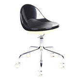 Chaise pivotante à roulettes Armet Greta, 1970