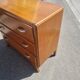 Commode vintage pied compas