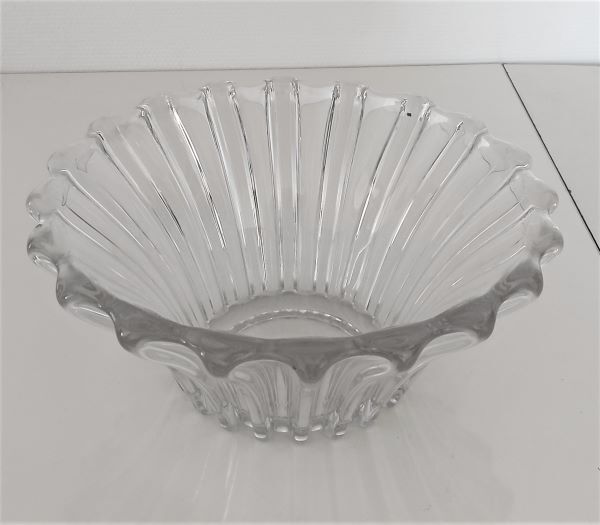 1950s crystal fruit bowl