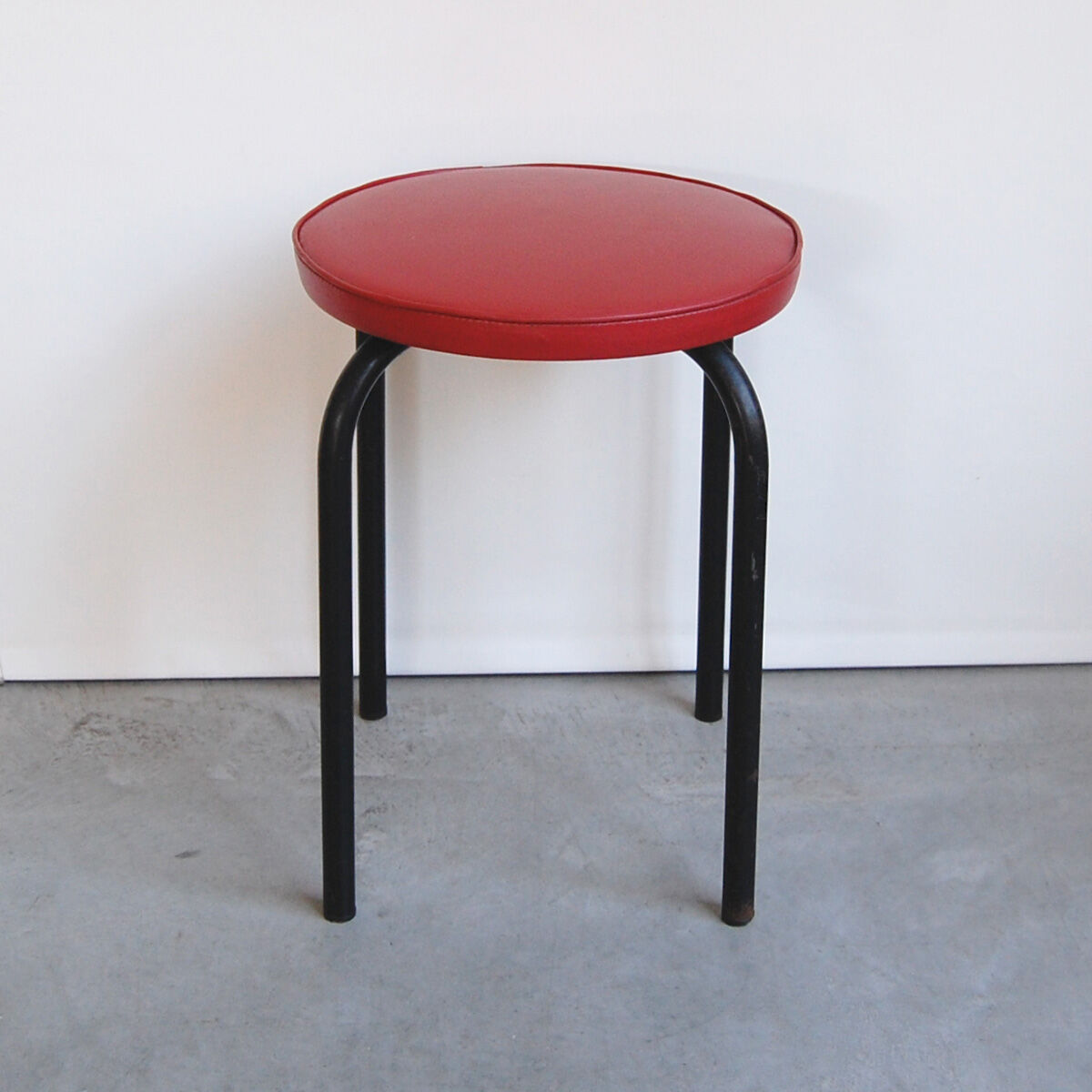 Set of 3 “TR3” model stools by Pierre Guariche for Meurop