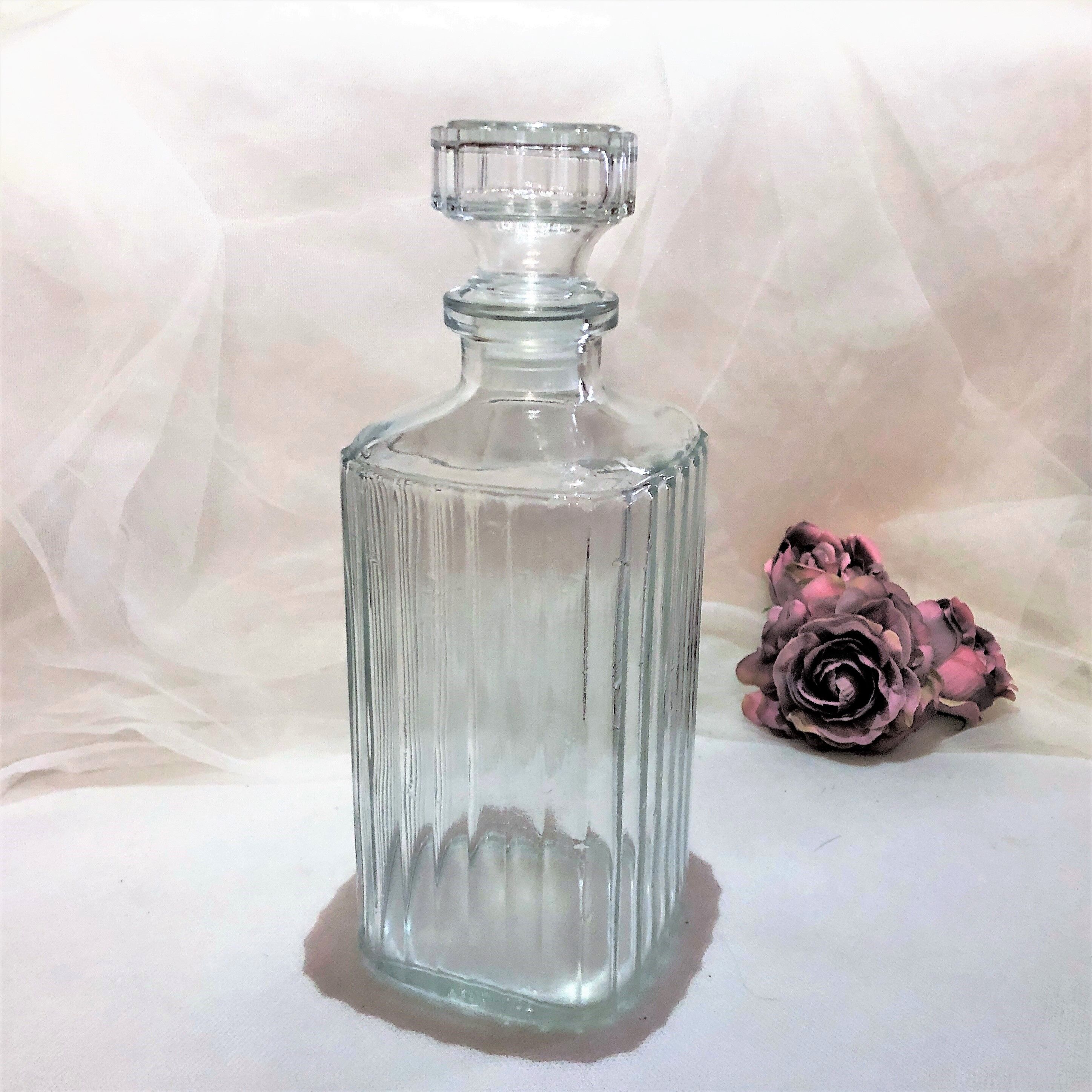 Whisky decanter or glass decanter retro France vintage style