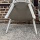 Pair of cabriole medallion armchairs in Louis XVI style