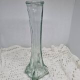 Vintage molded glass soliflore