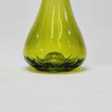 Carafe Italienne Vintage En Verre Vert
