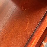 Lydia Levi coral red for McGuire Bar Cart