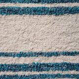 Handwoven recycled cotton rug - 40 x 60 cm