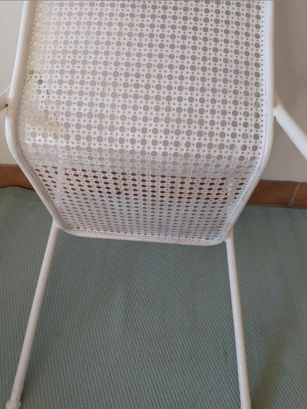 Chaises fauteuils en metal Emu Rio