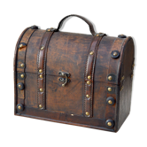 Wooden chest