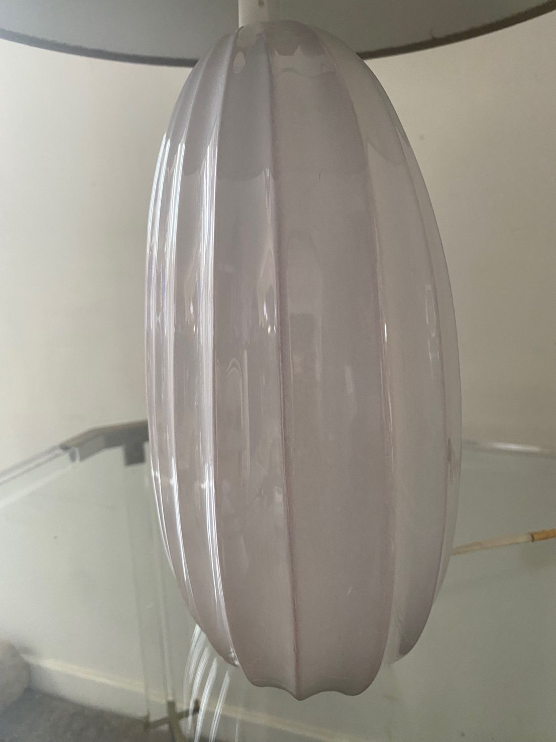 Vintage lamp Koralcoa ceramic 70s