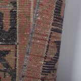 Vintage Turkish Oushak Handwoven Rug 48x297 cm