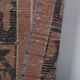 Vintage Turkish Oushak Handwoven Rug 48x297 cm
