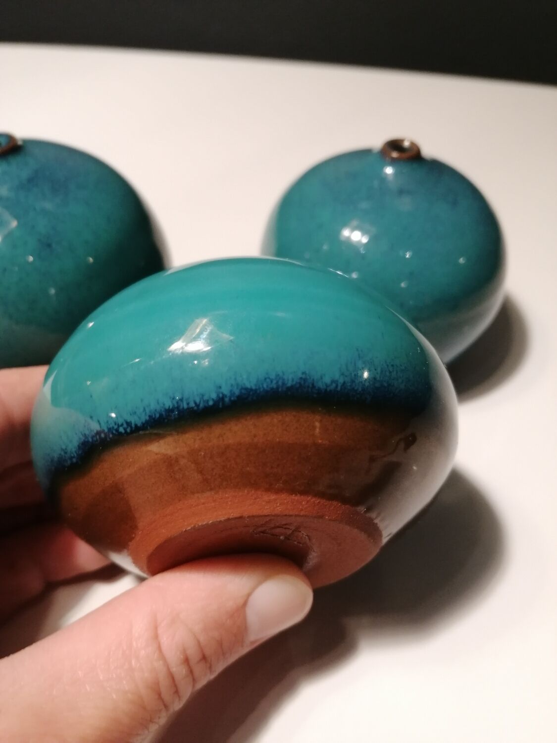 Soliflores vases by ceramist Antonio Lampecco