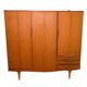 Armoire scandinave à pieds compas vintage