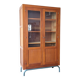1950s/60s beech school display cabinet