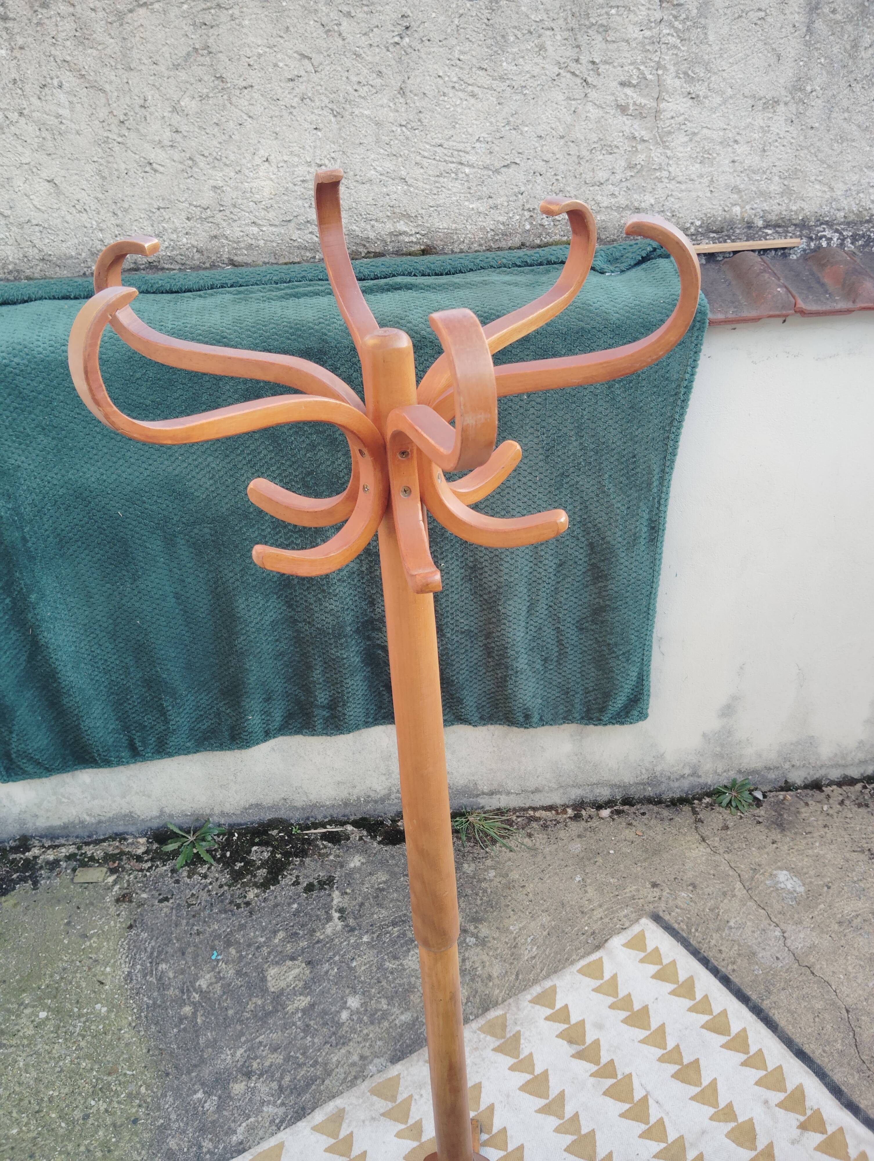 Parrot coat rack attributed to the "Baumann" house.