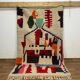 Handmade pure wool Moroccan rug 3x2 m
