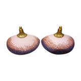 Pair wall lamp signed vianne