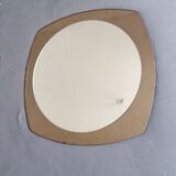 Double mirror Fontana arte Italy vintage