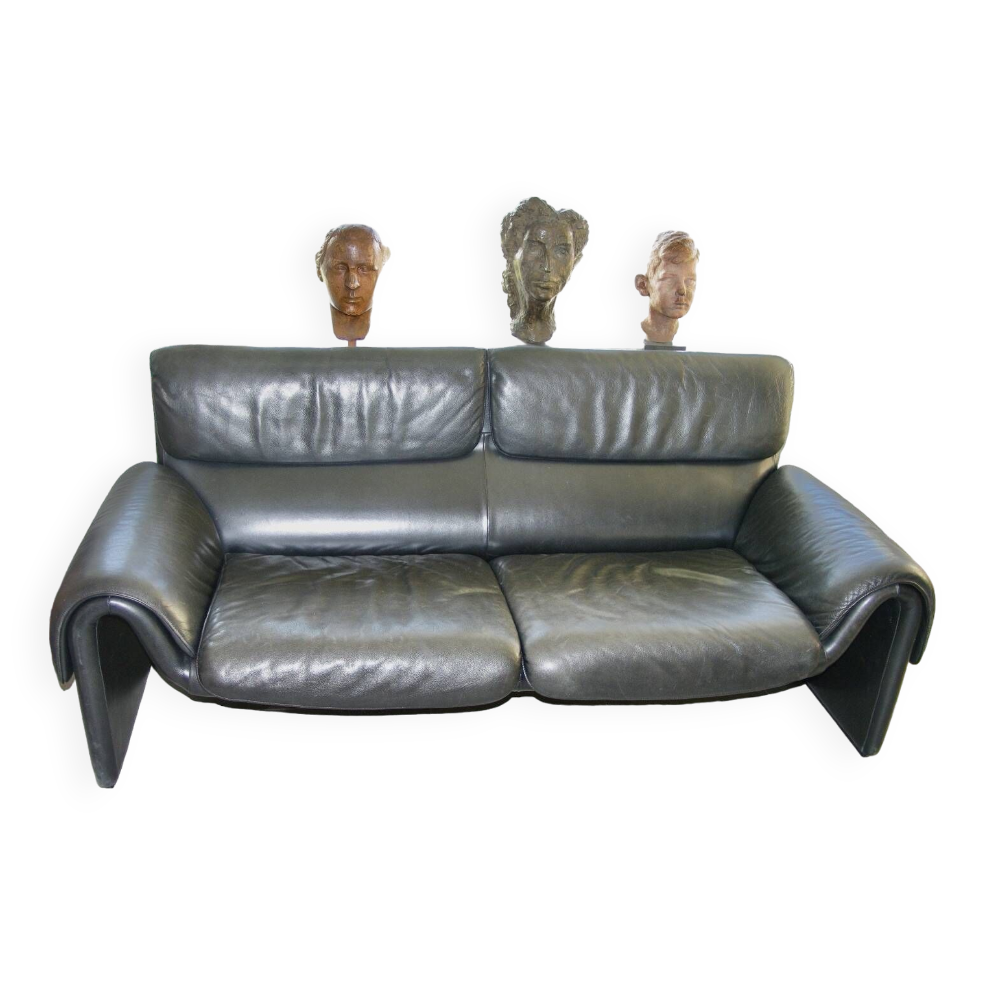 VINTAGE 2-SEAT SOFA DS2011 FOR DE SEDE
