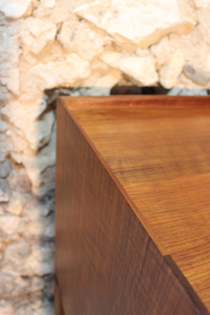 Vintage Scandinavian style teak sideboard by Younger, 60s