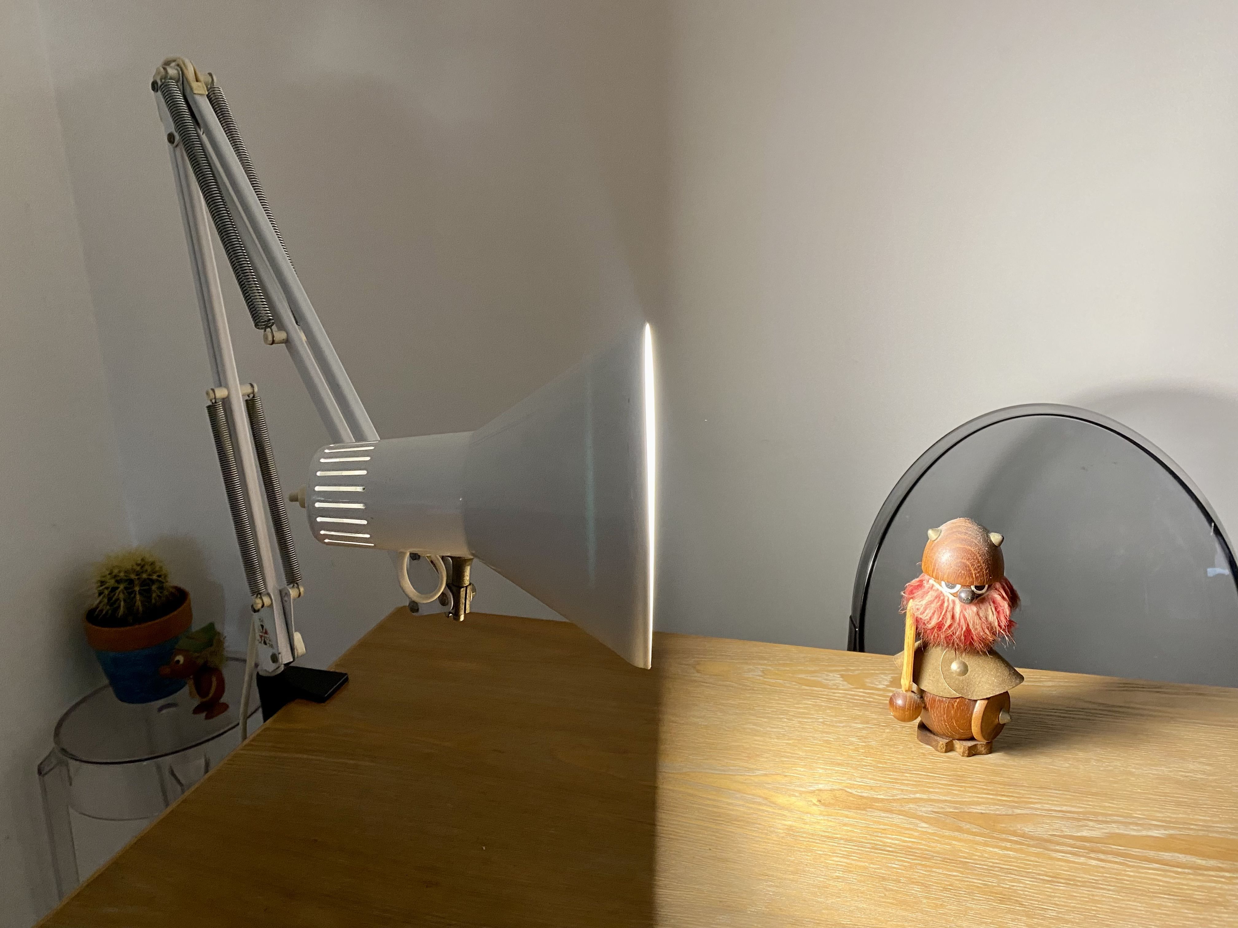 Desk lamp architect twist T1 italy vintage 70s