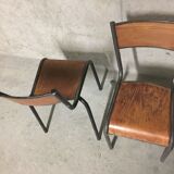 Pair of Mullca 510 chairs