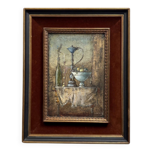 Huile sur toile nature - fruits