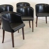 Lot de 5 chaises Flexform Body