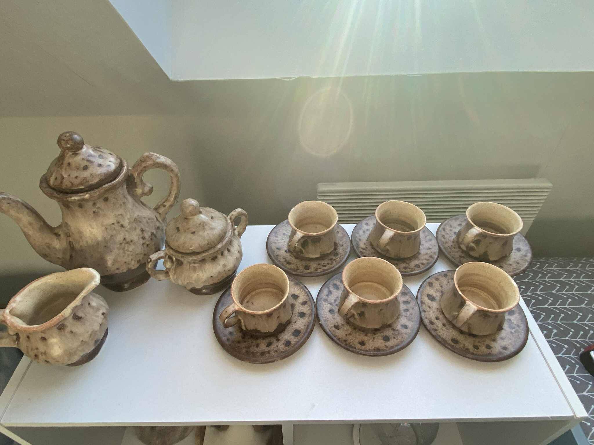 Old Vallauris coffee set