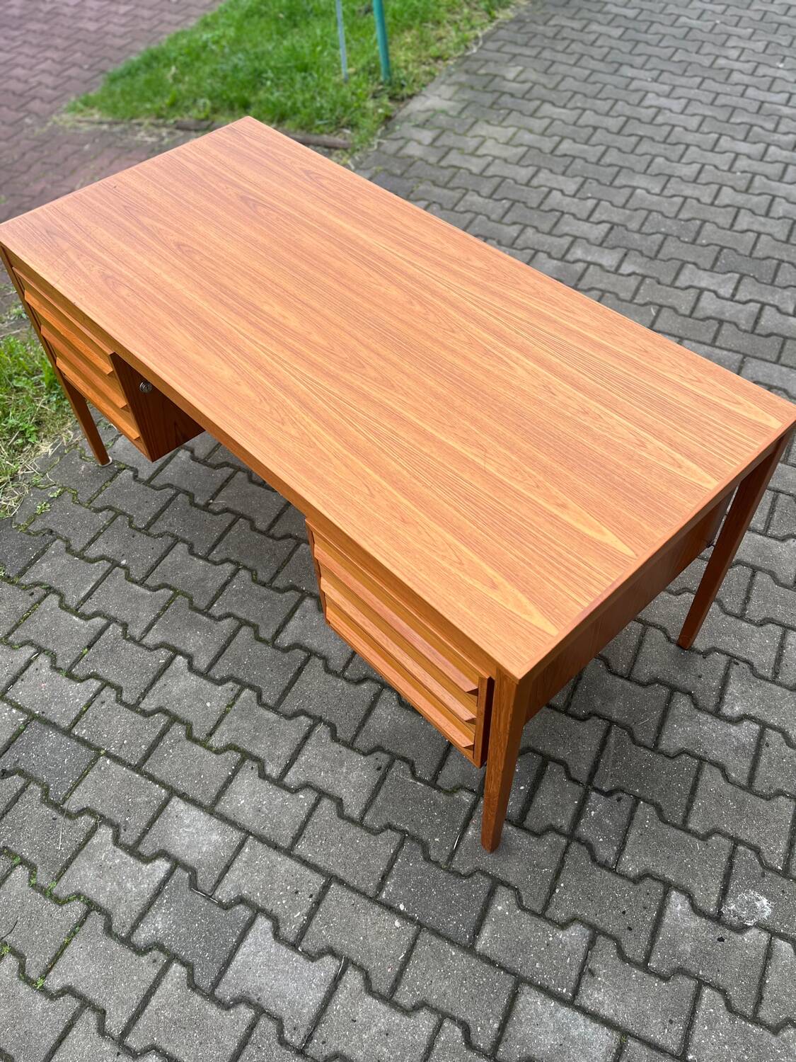 Bureau en teck par Torbjorn Afdal pour Bruksbo, Norvège, années 1960